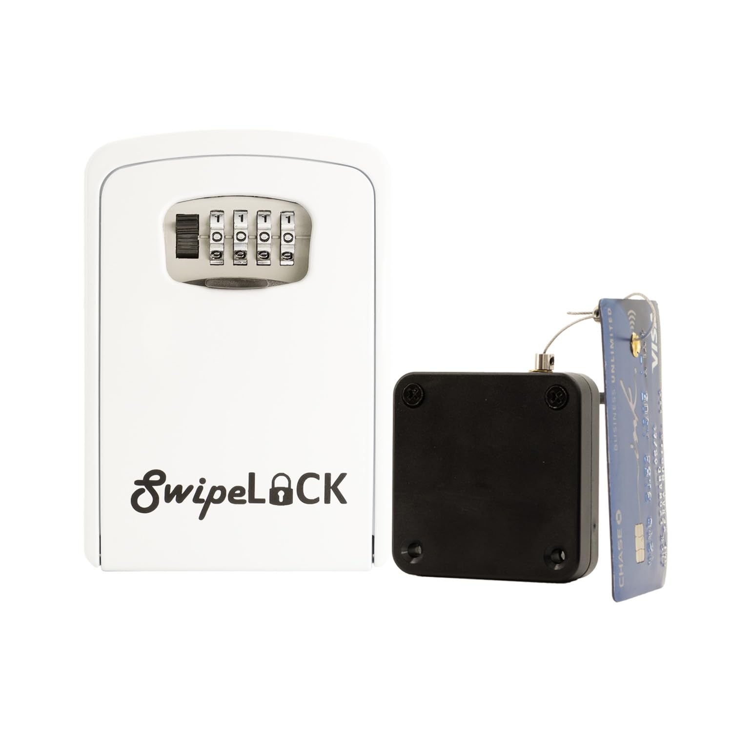 Amazon.com: SwipeLock Box Fuel Card Lock Box with 10' retractable
